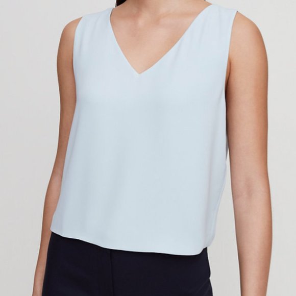 Aritzia Tops - Aritzia Babaton Murphy Blouse Cropped Sleeveless